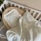 Комплект плед и подушка для новорожденных BBChic Молочный 5140018