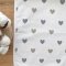 Непромокаемая пеленка для детей Маленькая Соня Сердечки серо-бежевые 50х80 см Серый/Бежевый 115357