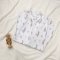 Евро пеленка кокон на молнии для новорожденных Маленькая Соня Гусики Белый/Бежевый 2327315