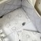 Детское постельное белье и бортики в кроватку Маленькая Соня Baby Mix Овечки Белый/Серый 0291383