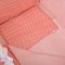 Комплект постельного белья в кроватку Бетис Вишенка-7 Коралловый 60х120 см
