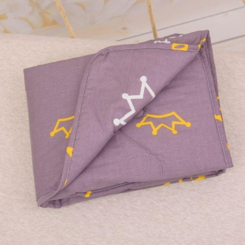 Детское демисезонное одеяло Бетис Корона Фиолетовый 27683341 110х140 см