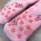 Носки Бетис махра Цветочки Розовый 1060
