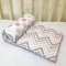 Одеяло для новорожденных демисезонное BetiS Клубочок Ранфорс Белый/Пудровый 85х95 см 27687132