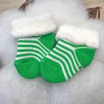Носочки для малышей Бетис махровые, 1029, цвет зеленый