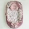 Кокон для новорожденных Happy Luna BabyNest Irish Plush Мечта 2 Розовый 0180