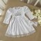 Платье для крещения девочке BetiS Принцеса 0 - 18 мес Интерлок Белый 91449320