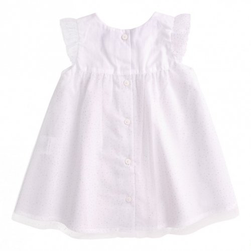 Детское платье Bembi Белый Вуаль ПЛ254