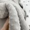 Плед для новорожденных Oh My Kids Simple Gray Бязь/Плюш Серый 100х80 см BBU-055