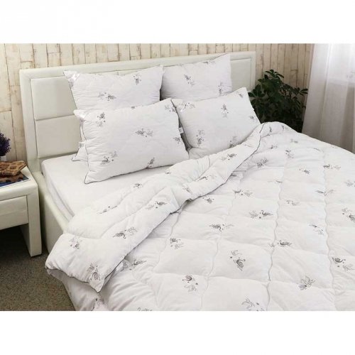 Подушка для сна Руно Swan Luxury 40х60 см Белый 309.52_Swan Luxury