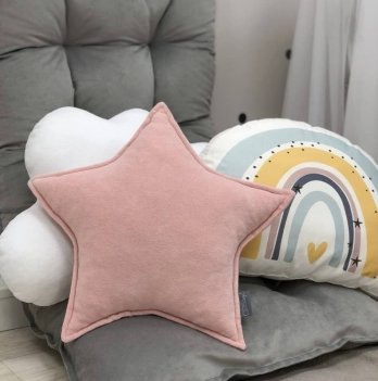 Декоративная подушка Маленькая Соня Звезда Розовый 10612179