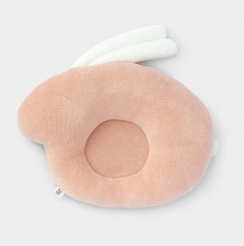 Ортопедическая подушка для новорожденных ELA Textile&Toys Кролик Пудровый P001PUDRA