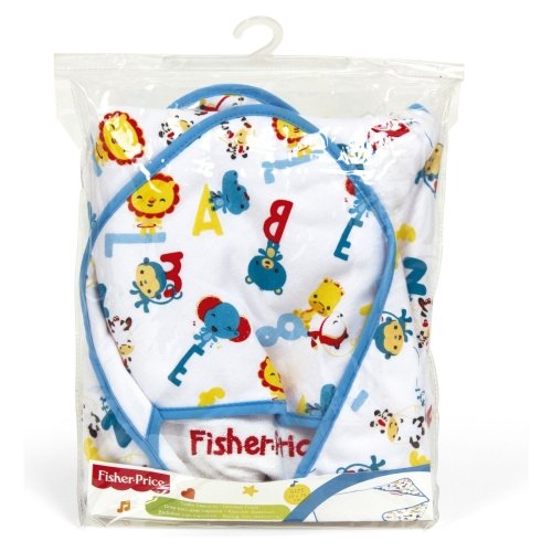 Полотенце-уголок Arditex Fisher-Price Зверята, в подарочной упаковке