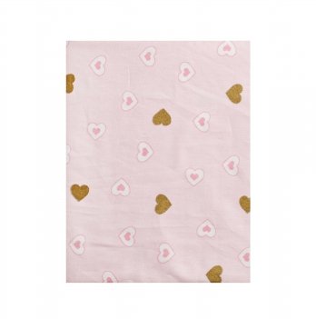 Детская простынь на резинке в кроватку Twins Dolce Insta Розовый 120х60 см 6060-DI-08hgp