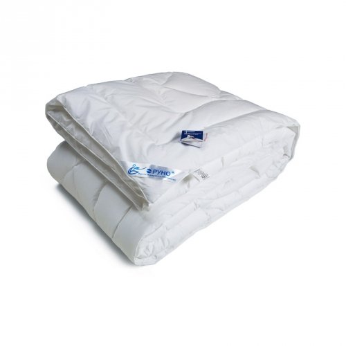 Зимнее одеяло односпальное Руно 140х205 см Белый 321.139ЛПУ