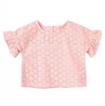 Блузка для девочки Bembi 2 - 6 лет Кружево Светло-розовый РБ152