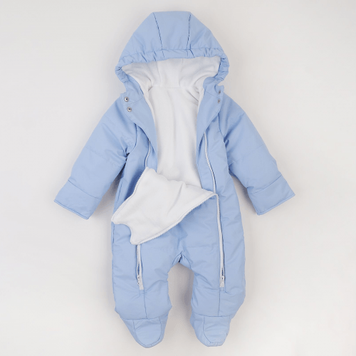 Зимний комбинезон детский ЛяЛя 3 - 12 мес Плащевка Голубой 8ПЛ084_3-39