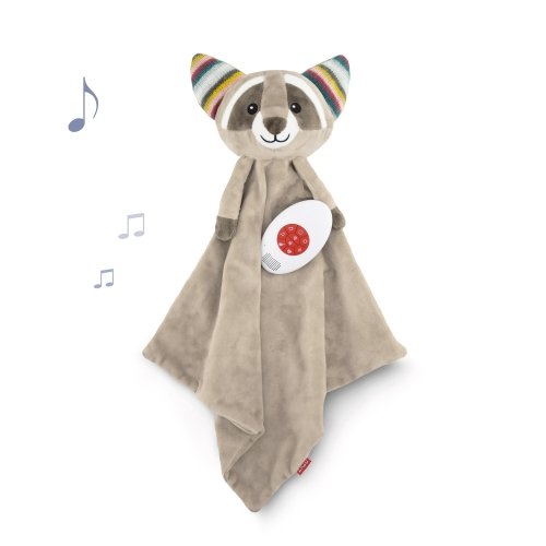 Музыкальная игрушка обнимашка для новорожденных Zazu Robin Енотик ZA-ROBIN-01