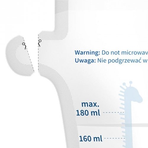 Пакеты для хранения грудного молока BabyOno 30 шт 1084