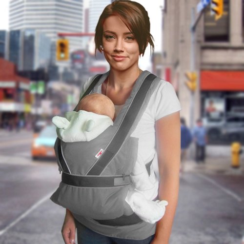 Эрго рюкзак Ontario Baby Summer Breezy Premium Серый ART-0000268