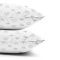 Наволочка на подушку для подростков Cosas евро набор 2 шт 50х70 см Серый/Белый SetPillow_Crown_50х70