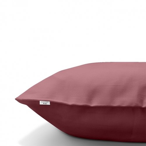 Наволочка на подушку Cosas евро 50х70 см Розовый Satin_Pudra_50