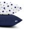Наволочка на подушку для подростков Cosas евро набор 2 шт 50х70 см Белый/Синий SetPillow_StarBigBlue_DBlue_50х70