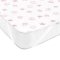 Непромокаемая пеленка для детей Cosas 70х120 см Белый/Розовый Diaper_CrownRose_120