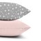 Детская наволочка на подушку Cosas 2 шт 40х60 см Розовый/Серый SetPillow_StarfallWGrey_Rose_40х60