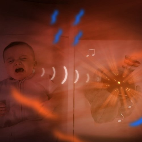 Музыкальный ночник проектор для новорожденных Zazu Shally Птичка ZA-SHALLY-01