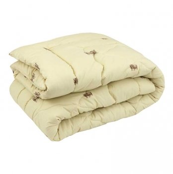 Зимнее одеяло односпальное Руно Sheep 140х205 см см Бежевый 321.52ШК+У_Sheep