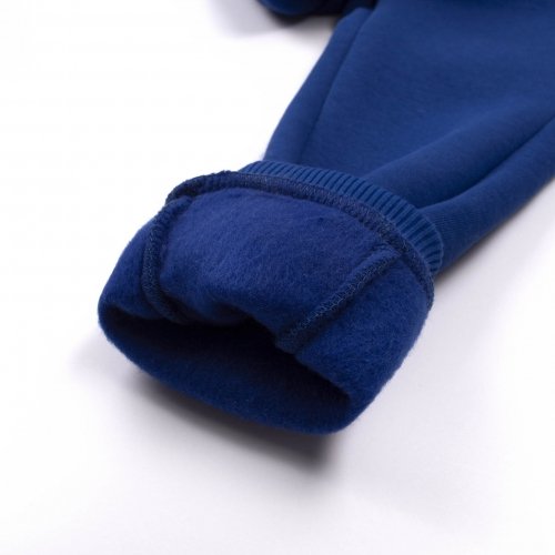 Детские теплые штаны Bembi 1,5 - 6 лет Трикотаж на флисе Синий ШР554