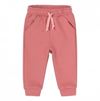 Штаны детские Bembi 1 - 1,5 лет Трикотаж тринитка Розовый ШР717