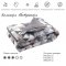 Демисезонное одеяло односпальное Руно Абстракция 140х205 см Серый 321.53Абстракція