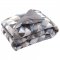 Зимнее одеяло односпальное Руно Абстракция плюс 140х205 см Серый 321.53Абстракція плюс