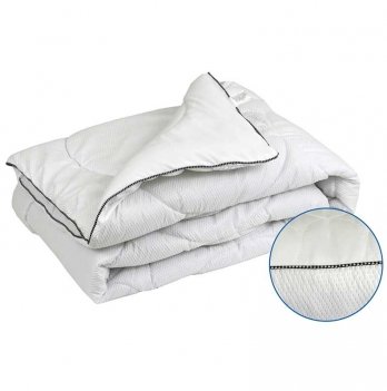 Демисезонное одеяло евро двуспальное Руно Bubbles 200х220 см Белый 322.52Bubbles