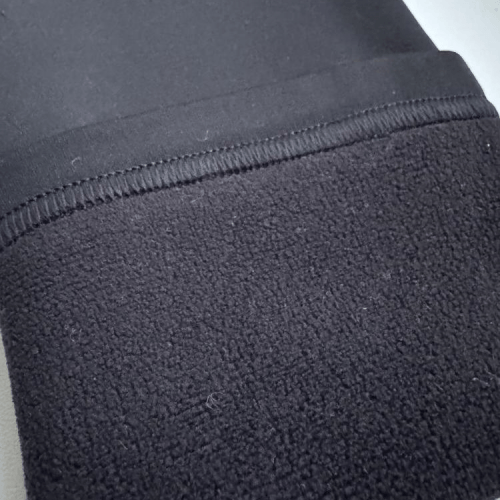 Лосины для беременных на флисе Мамин Дім Черный 670