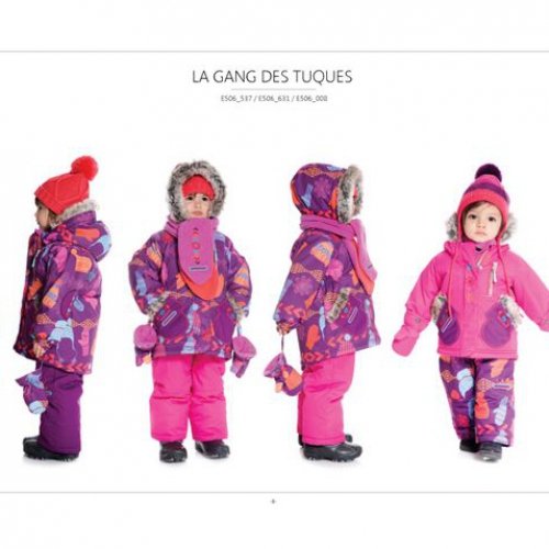 Зимний костюм (куртка и полукомбинезон) Deux par Deux E 506-631