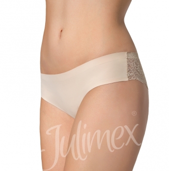 Трусики бесшовные Julimex Tanga бежевые