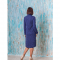 Платье-водолазка для будущих мам Sorriso Tariva Cotton 00016 синий