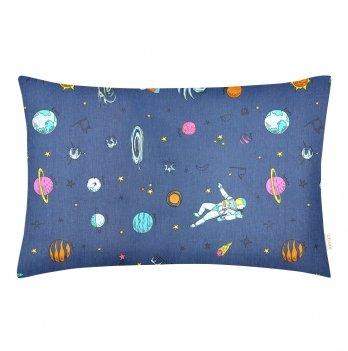 Детская наволочка на подушку Cosas 40х60 см Синий/Розовый AstronautBlue_40