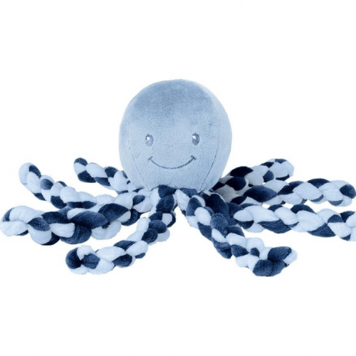 Мягкая игрушка Lapiduo Octopus Nattou, цвет синий
