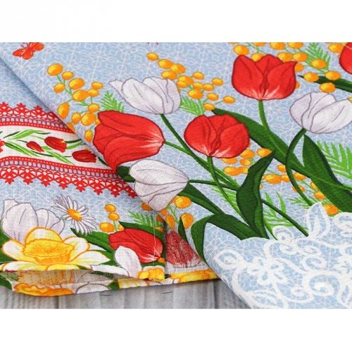 Кухонные полотенца Руно Набор Весенние цветы 1 35х70 см 707_Весняні квіти_1
