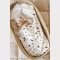 Плед для новорожденного трикотажный Magbaby Liam Лес 90x95 см Коричневый 106047