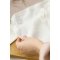 Евро пеленка кокон на липучках и шапка для новорожденных Magbaby Strip Молочный 107380