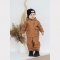 Демисезонная куртка детская грязепруф Magbaby Korin 9 мес - 2 лет Коричневый 101131