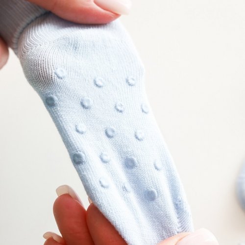 Носки детские Magbaby Stoper 0-18 месяцев Голубой/Серый 110765