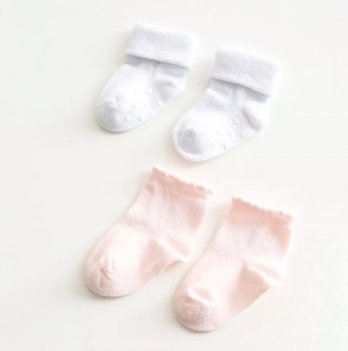 Носки детские Magbaby Stoper 0-18 месяцев Белый/Розовый 110755