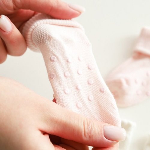 Носки детские Magbaby Stoper 0-18 месяцев Молочный/Пудровый 110750