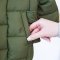 Детская куртка пуффер зимняя Magbaby Brick 1-6 лет Хаки 108806